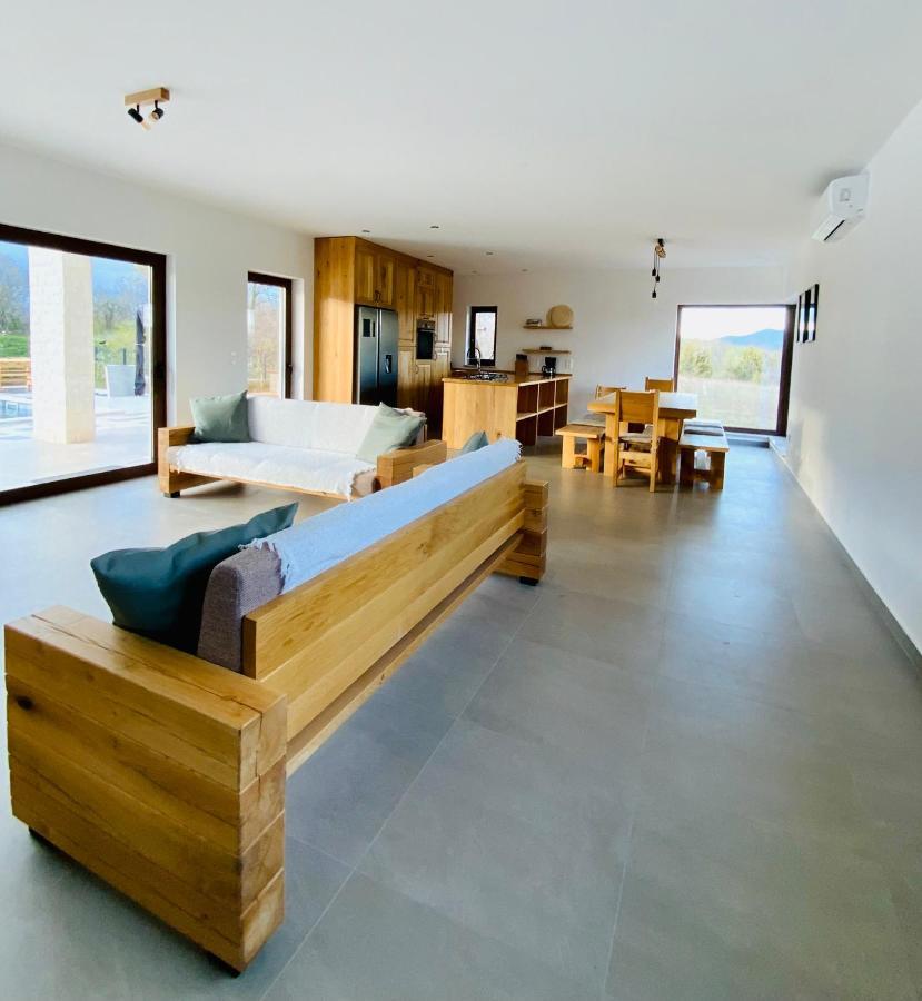 Villa Fluggi Near Labin Santalezi Kültér fotó